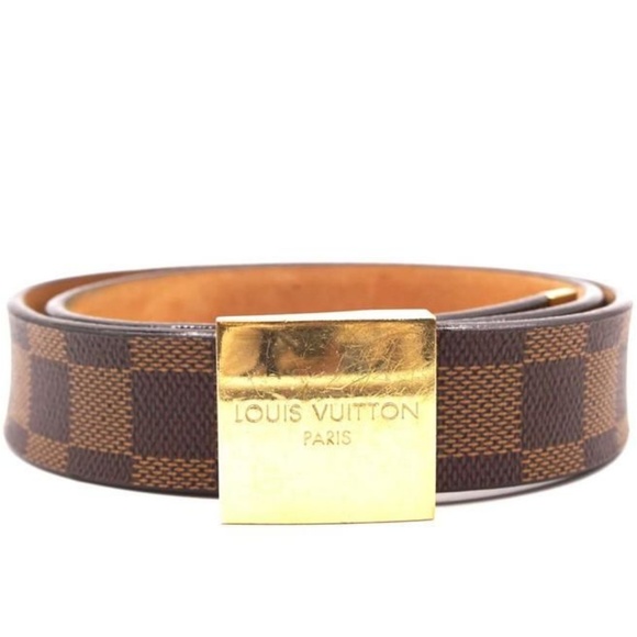 Luis Vuitton damier ebene Belt